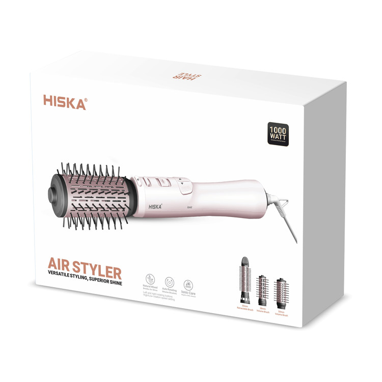 سشوار چرخشی برسدار هیسکا مدل H5255؛ سشوار چندمنظوره برای حرفهایها