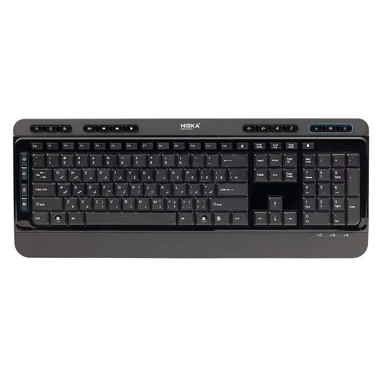 کیبورد هیسکا مدل HX-KE235W