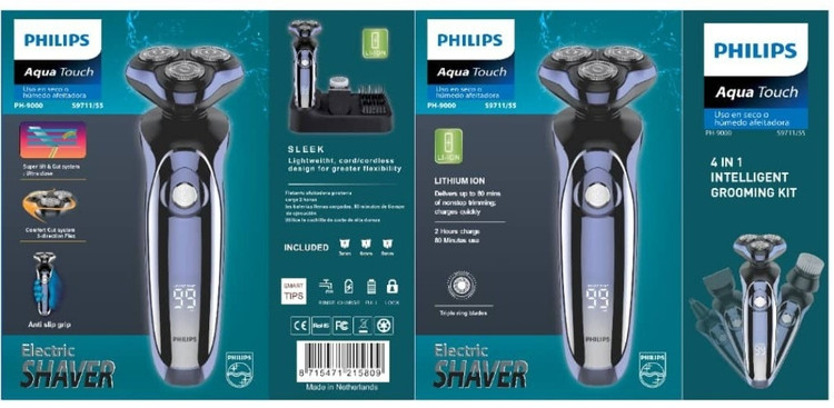 ماشین ریش تراش 3 کاره فیلیپس مدل PH9000-97711/55