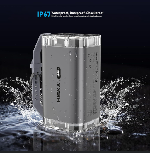 پاوربانک هیسکا مدل HP-444PD با استاندارد IP67